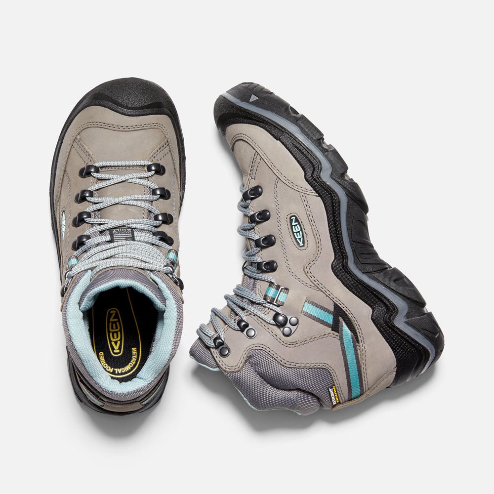 Keen Outdoor Bot Kadın Gri - Durand Ii Waterproof - Türkiye MHXU67928